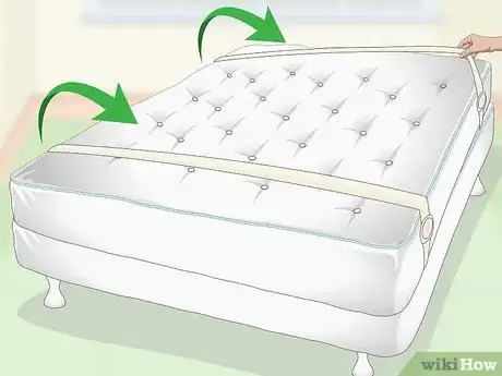 Imagen titulada Prevent Sheets from Slipping Off a Bed Step 2