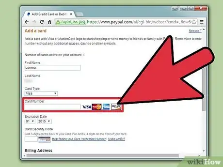 Imagen titulada Set Up a PayPal Account Step 5