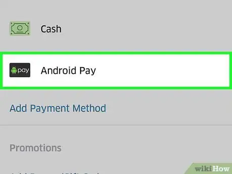 Imagen titulada Use Uber Without a Credit Card Step 13