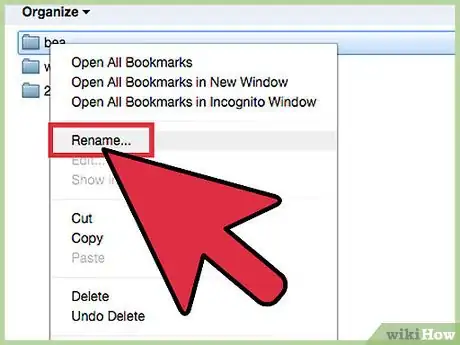 Imagen titulada Organize Chrome Bookmarks Step 8