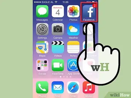 Imagen titulada Change Your Relationship Status on Facebook Mobile Step 1
