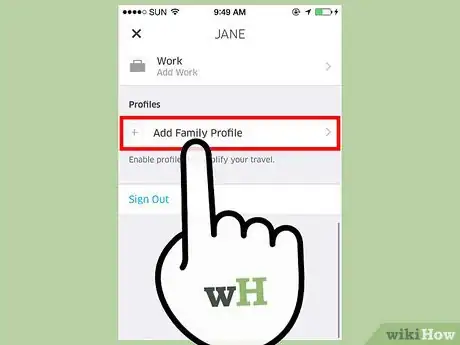 Imagen titulada Use a Credit Card with Multiple Uber Accounts Step 5