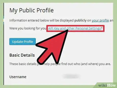 Imagen titulada Find Your WordPress API Key Step 8