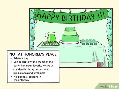 Imagen titulada Plan a Surprise Birthday Party Step 8