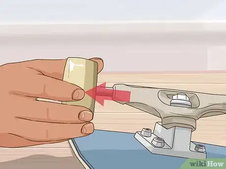 Imagen titulada Get the Bearings out of Skateboard Wheels Step 2