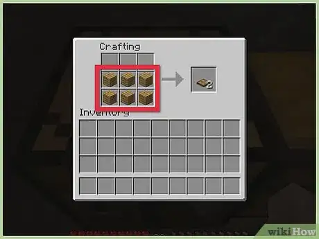 Imagen titulada Make a Trapdoor in Minecraft Step 2