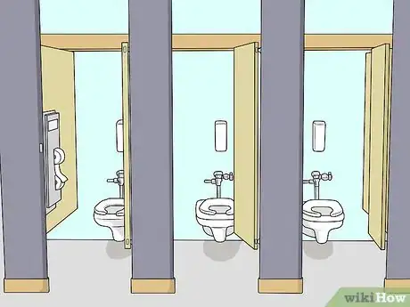 Imagen titulada Use a Public Restroom Step 1