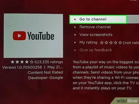 Imagen titulada Watch YouTube on Roku Step 6