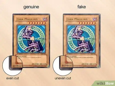 Imagen titulada Identify Fake Yu Gi Oh! Cards Step 12