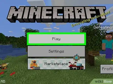 Imagen titulada Play Online Worldwide Minecraft PE Multiplayer Step 8