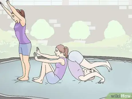 Imagen titulada Land a Front Flip on the Trampoline Step 14
