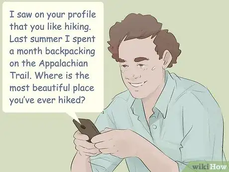 Imagen titulada Break the Ice on Tinder Step 2