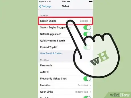 Imagen titulada Change Your General Preferences on Safari Step 3