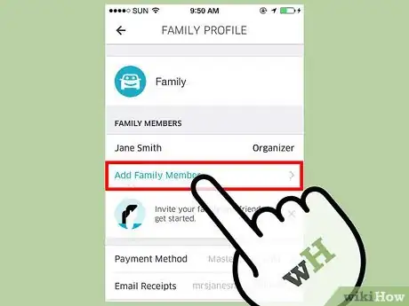 Imagen titulada Use a Credit Card with Multiple Uber Accounts Step 6
