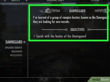 Imagen titulada Join the Dawnguard in Skyrim Step 2