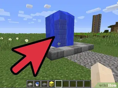 Imagen titulada Make a Fountain in Minecraft Step 1