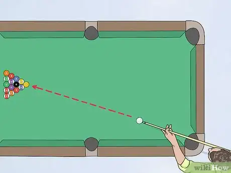 Imagen titulada Break a Rack in Pool Step 7