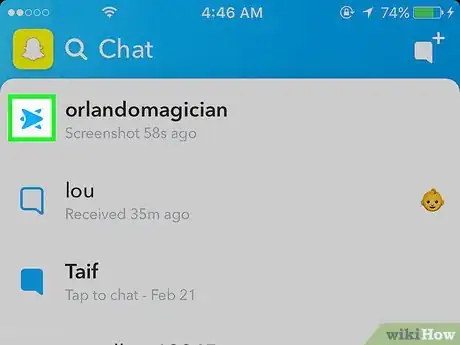 Imagen titulada Tell if Your Snapchat Was Screenshotted Step 4