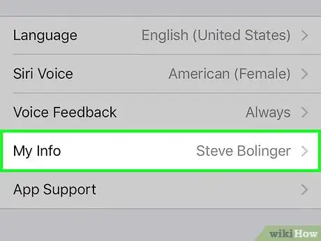 Imagen titulada Get Siri to Call You by Name Step 7