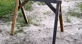 hacer un caballete para aserrar