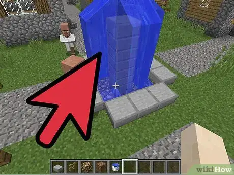 Imagen titulada Make a Fountain in Minecraft Step 9