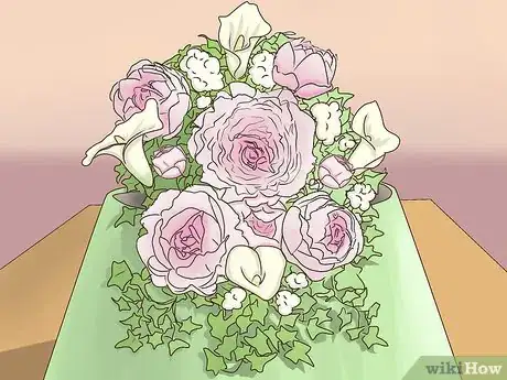 Imagen titulada Arrange a Cascade Bridal Bouquet Step 12