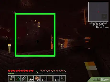 Imagen titulada Craft a Fence in Minecraft Step 7