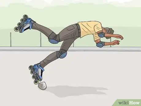 Imagen titulada Stop on Inline Skates Step 7