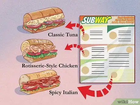 Imagen titulada Order a Subway Sandwich Step 3