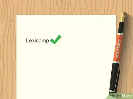 Imagen titulada Cite Lexicomp Step 7