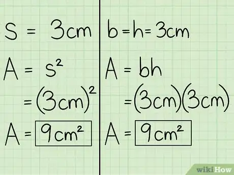 Imagen titulada Find the Area of a Square Step 3