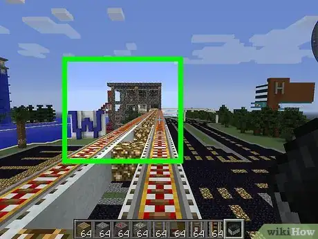 Imagen titulada Make a Minecraft Roller Coaster Step 5