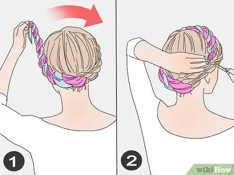 Imagen titulada Do a Twisted Crown Hairstyle Step 8