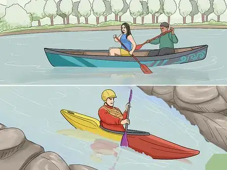 Imagen titulada Tell the Difference Between a Kayak and Canoe Step 2