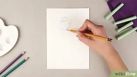Imagen titulada Draw Sully from Monster's Inc Step 1