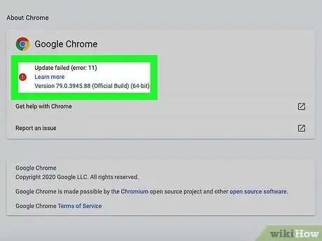 Imagen titulada Completely Disable Google Chrome Update Step 88