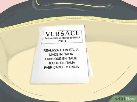 Imagen titulada Know if a Versace Bag Is Real Step 3