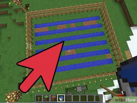 Imagen titulada Build a Basic Farm in Minecraft Step 6