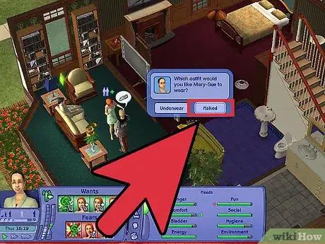 Imagen titulada Make Sims Nude in Sims 2 Step 9