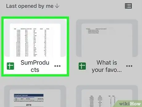 Imagen titulada Search Within a Google Docs Spreadsheet Step 9
