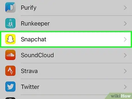 Imagen titulada Get More Filters on Snapchat Step 2