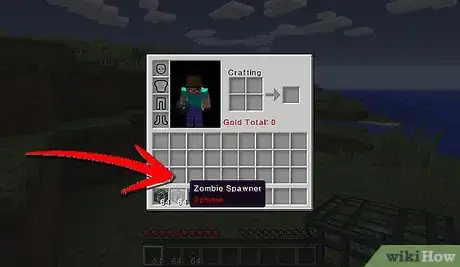 Imagen titulada Make an Experience Farm in Minecraft Step 1