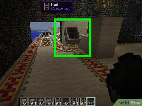 Imagen titulada Make a Minecraft Roller Coaster Step 6