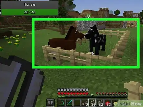 Imagen titulada Breed Horses in Minecraft Step 9
