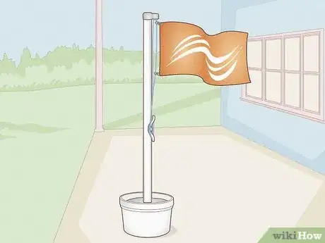 Imagen titulada Make a Flagpole Step 16