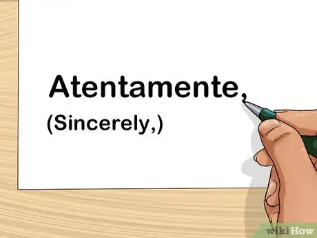 Imagen titulada End a Letter in Spanish Step 4