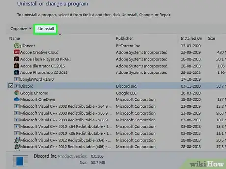 Imagen titulada Uninstall Discord Step 21