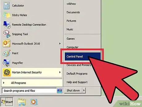 Imagen titulada Uninstall Norton Internet Security Step 1