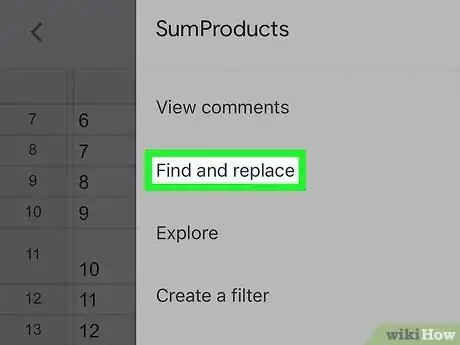 Imagen titulada Search Within a Google Docs Spreadsheet Step 10