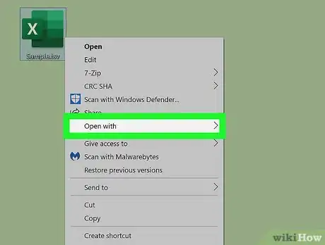 Imagen titulada Open a TSV File on PC or Mac Step 2